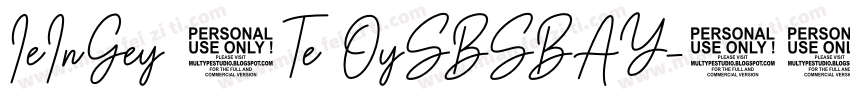 IeInGey эTe OySBSBAY字体转换